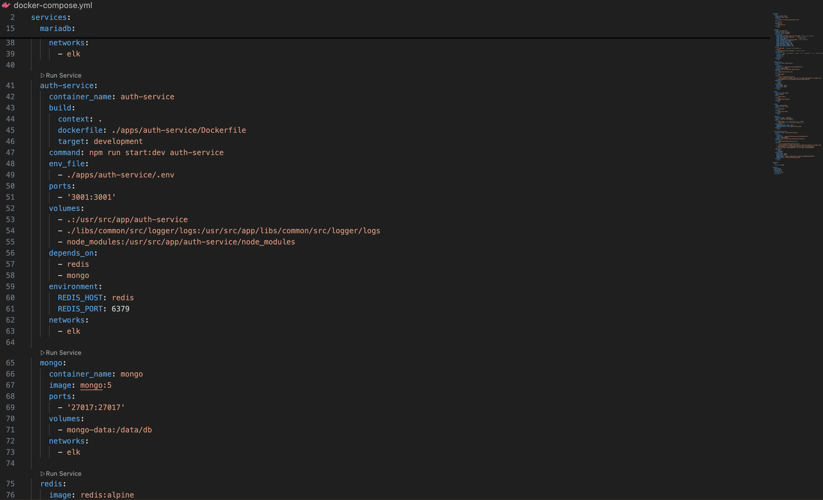 Dockerized Screenshot